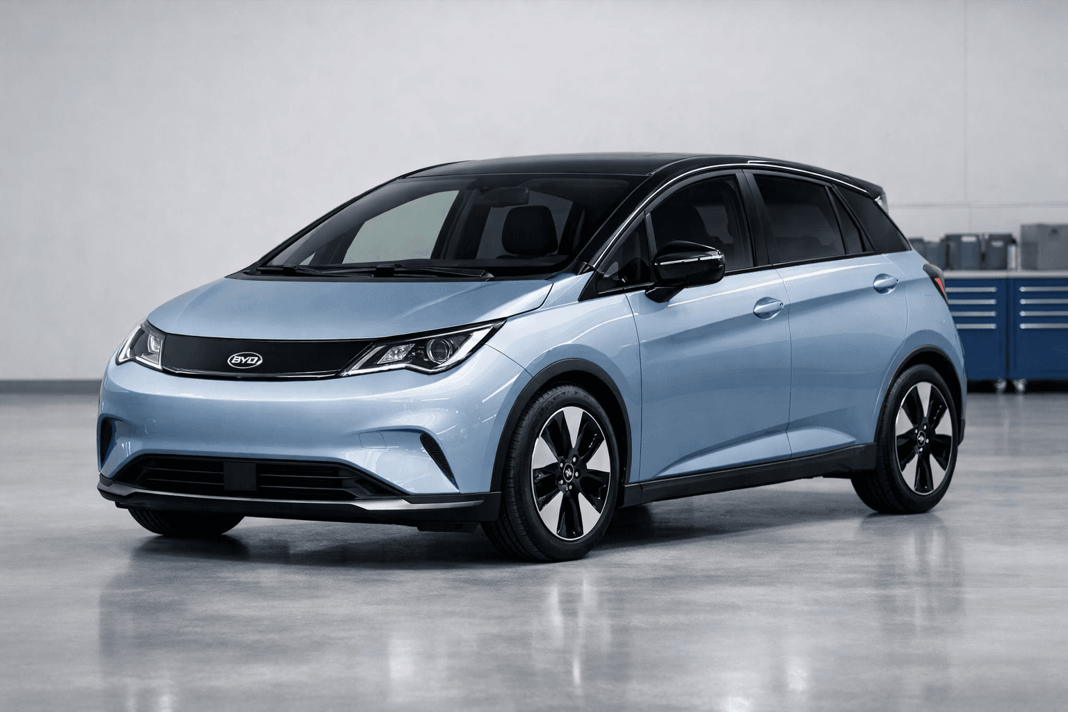 BYD Dolphin - Kunden-Abholfahrzeug